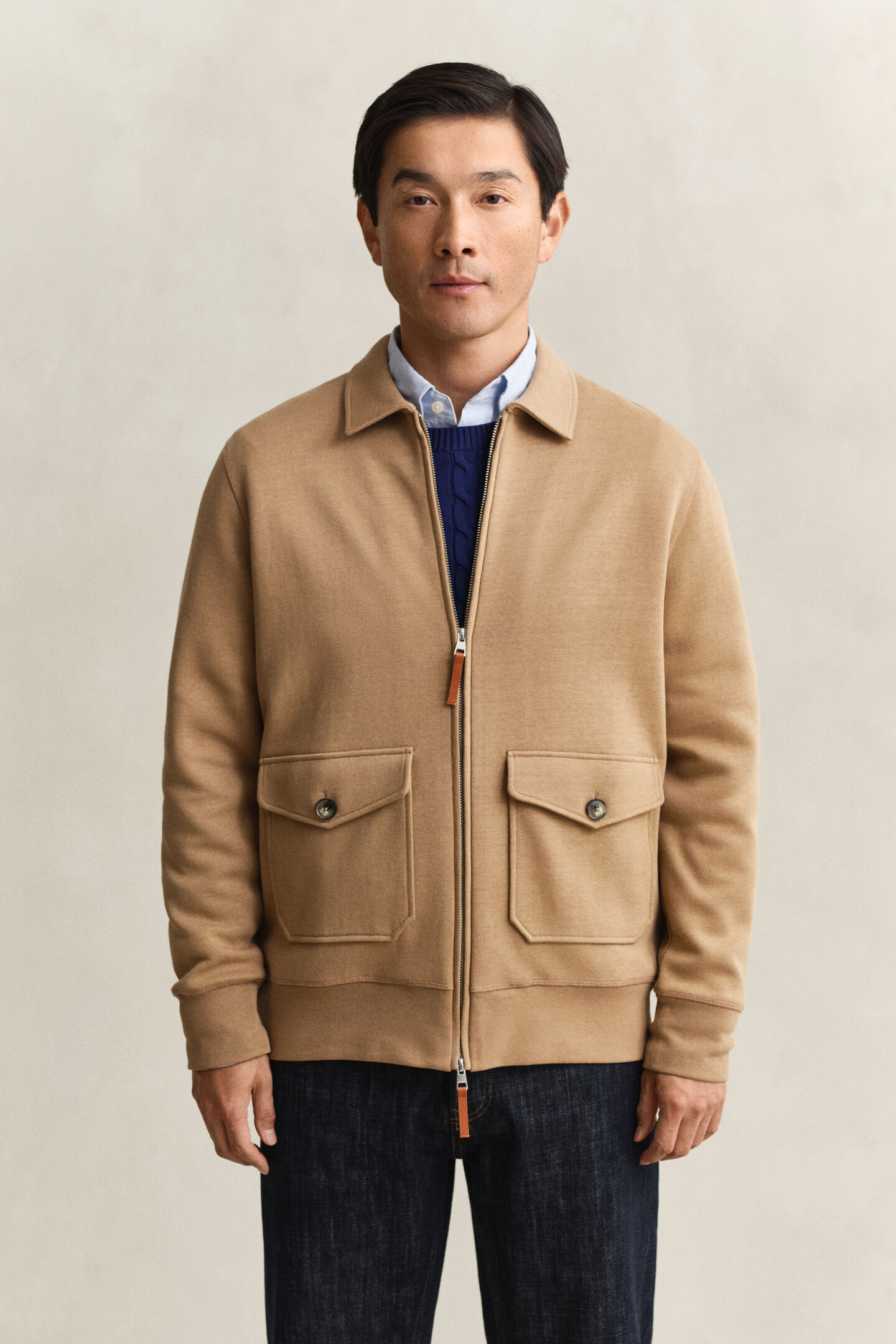 Ponte Di Roma sweatshirt med dragkedja