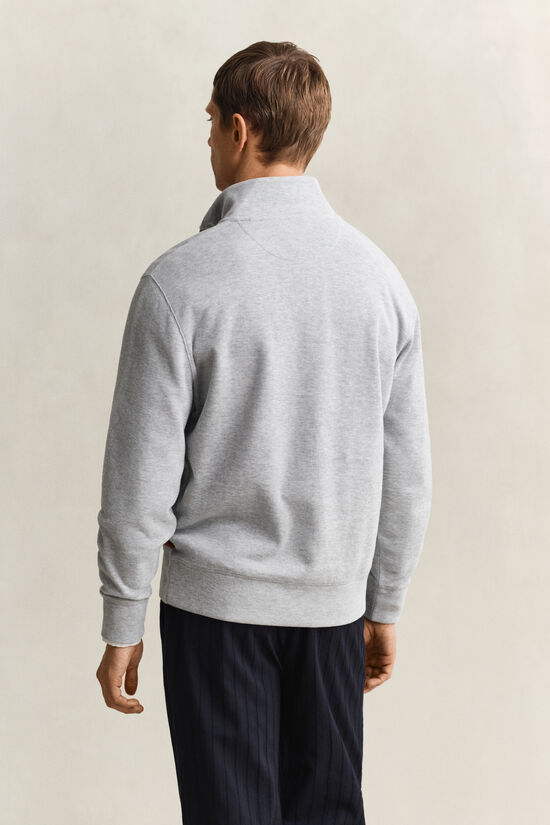 Sacker Rib sweatshirt med half-zip