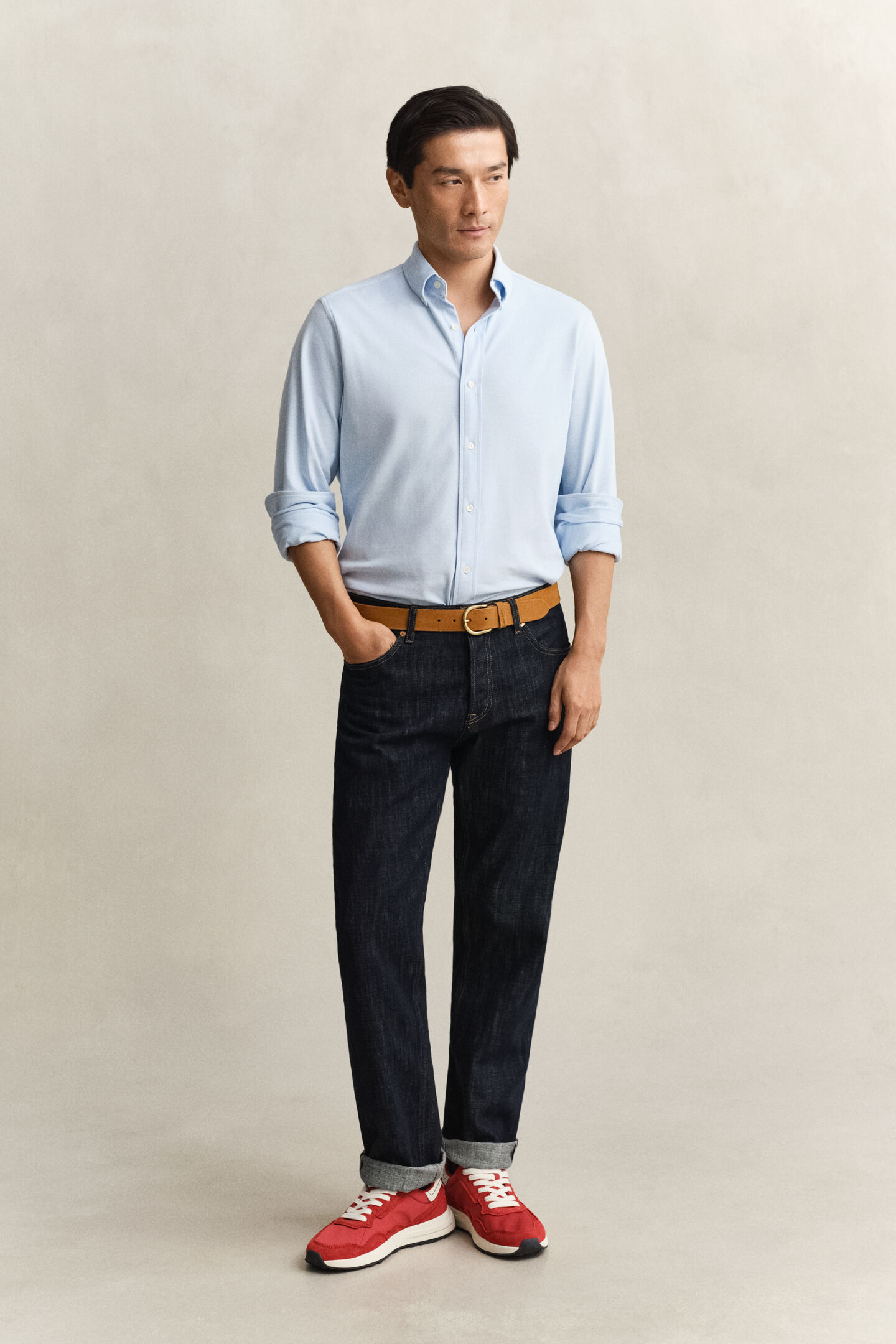 Pik&eacute;skjorta i jersey