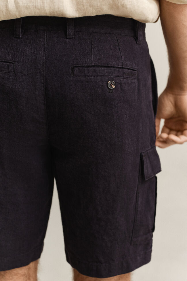 Cargoshorts i linne