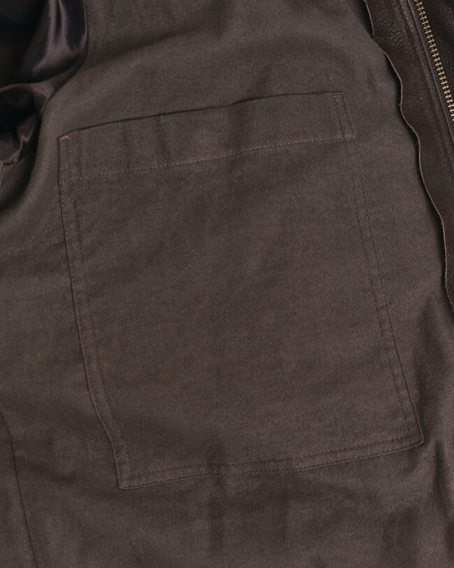 Decker-jacka i nubuck