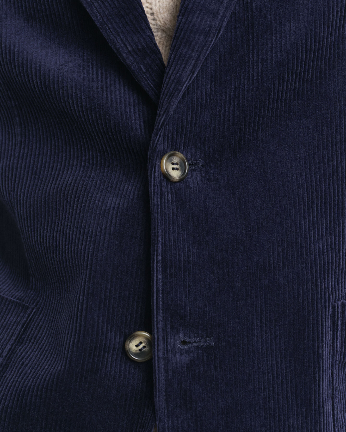 Regular fit manchesterkavaj