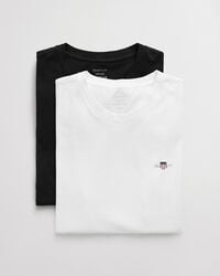 Teens tv&aring;pack rundhalsade T-shirtar