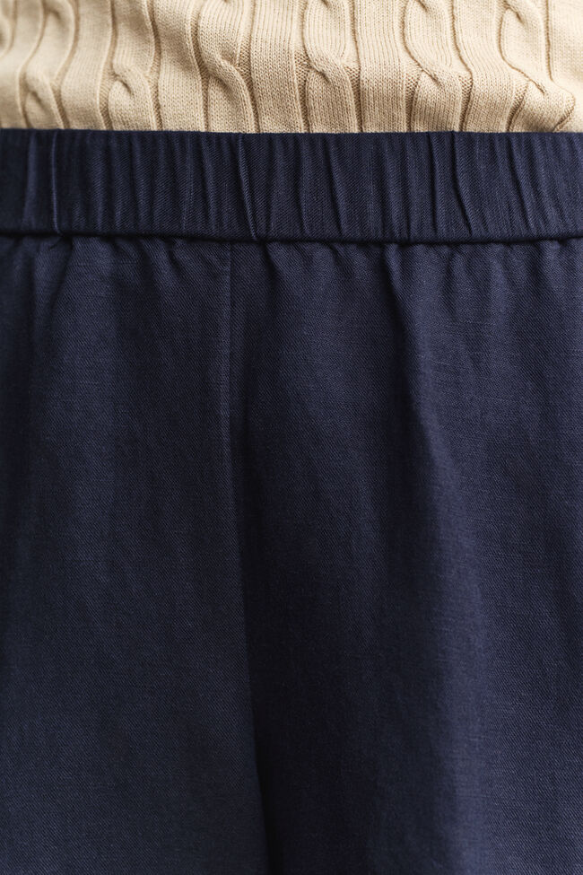 Shorts i linneblandning