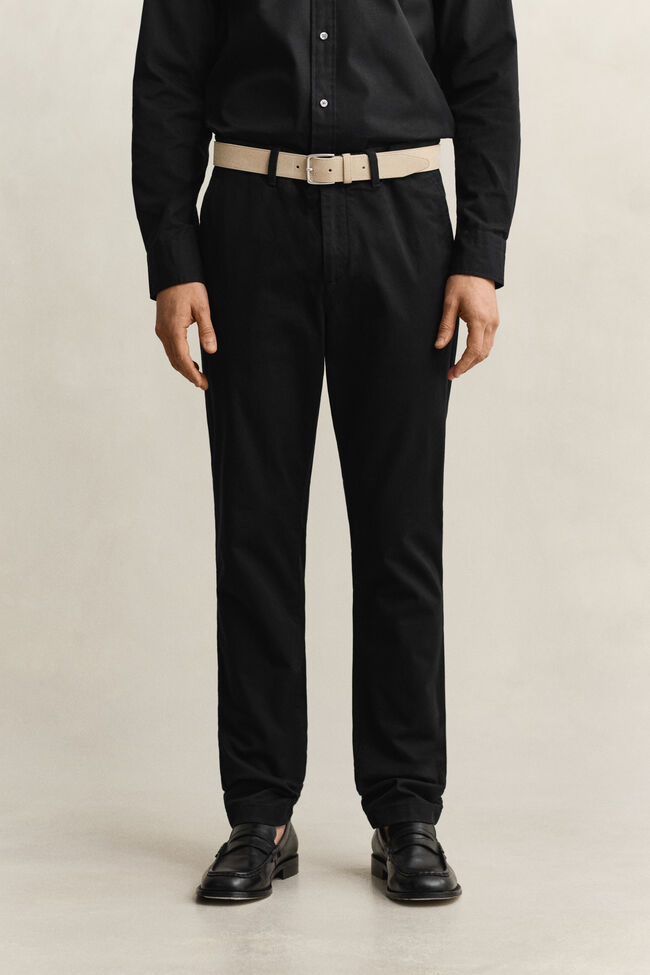 Klassiska chinos med slim fit
