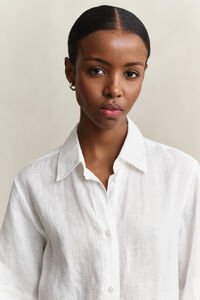 Skjortkl&auml;nning i linne