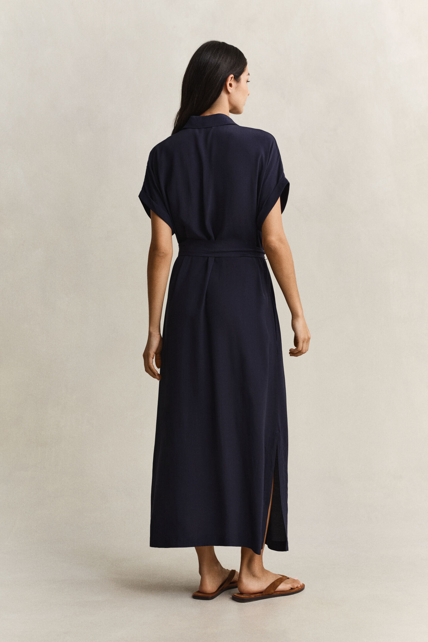 Skjortkl&auml;nning med holk&auml;rm