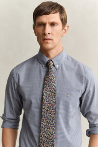 Klassisk poplinskjorta med ginghamv&auml;v