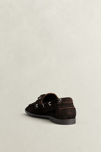 Gimble loafers i mocka