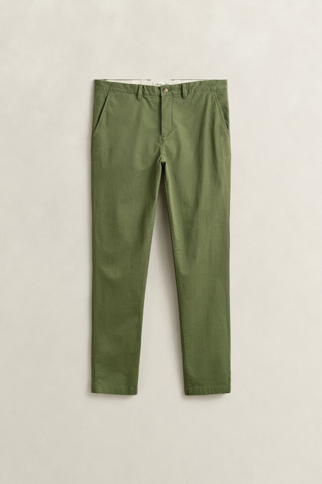 Klassiska chinos med slim fit