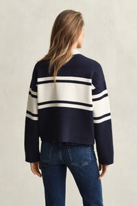 Kofta med f&auml;rgblock