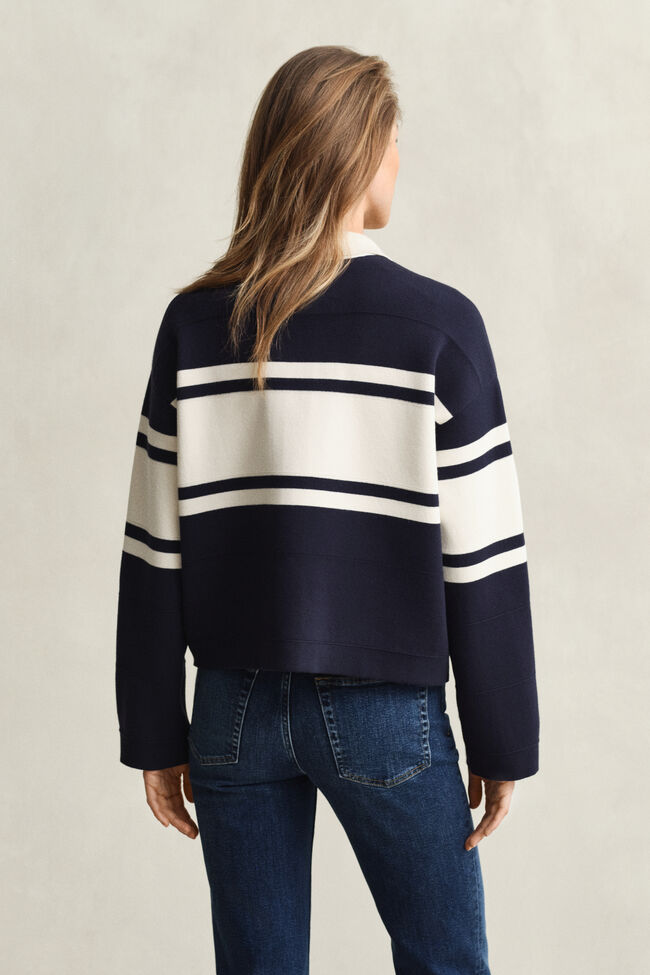 Kofta med f&auml;rgblock