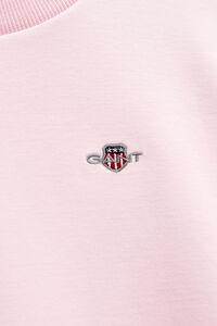 Girls oversized sweatshirt med sk&ouml;ldemblem