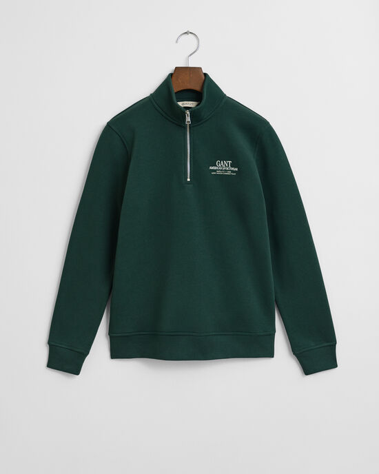 Teens Graphic sweatshirt med half-zip