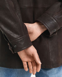 Decker-jacka i nubuck