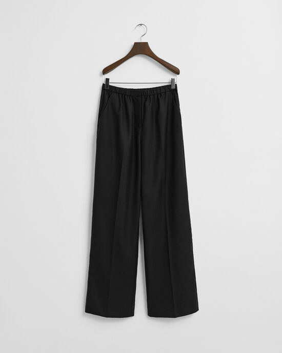 Dra p&aring;-byxor i ullblandning