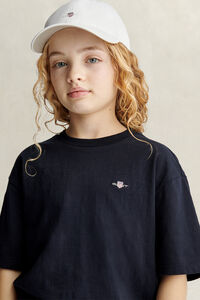 Teen Girls grovspunnen T-shirt