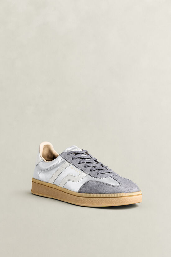 Cuzima skinnsneakers i metallic