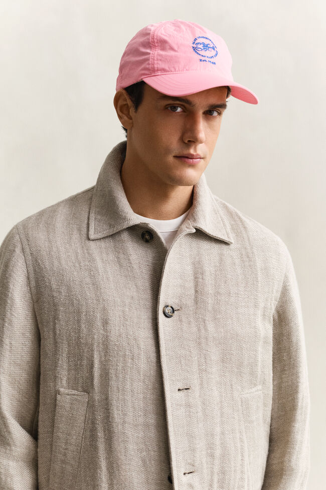 Tv&auml;ttad krinklad keps