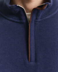 Sacker Rib sweatshirt med half-zip