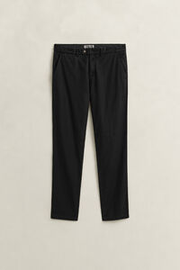 Chinos i linneblandning