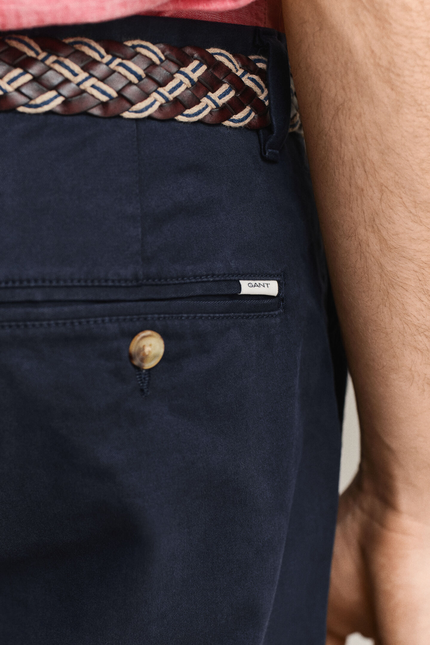 Klassiska chinos med slim fit