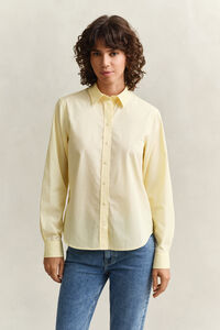 Regular fit klassisk poplinskjorta