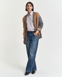 GANT Varsity V-ringad kofta