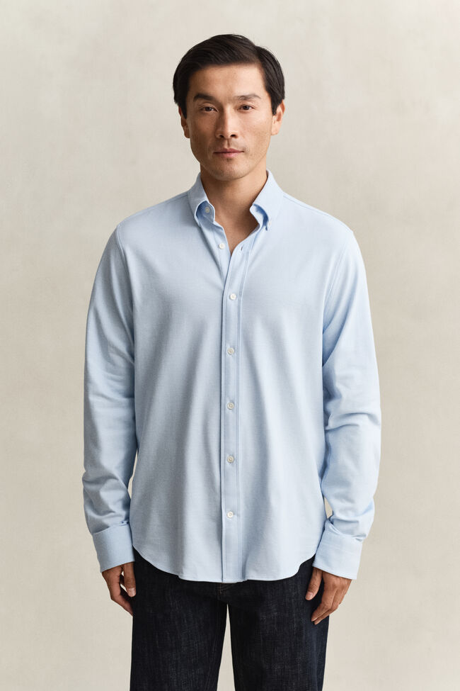 Pik&eacute;skjorta i jersey