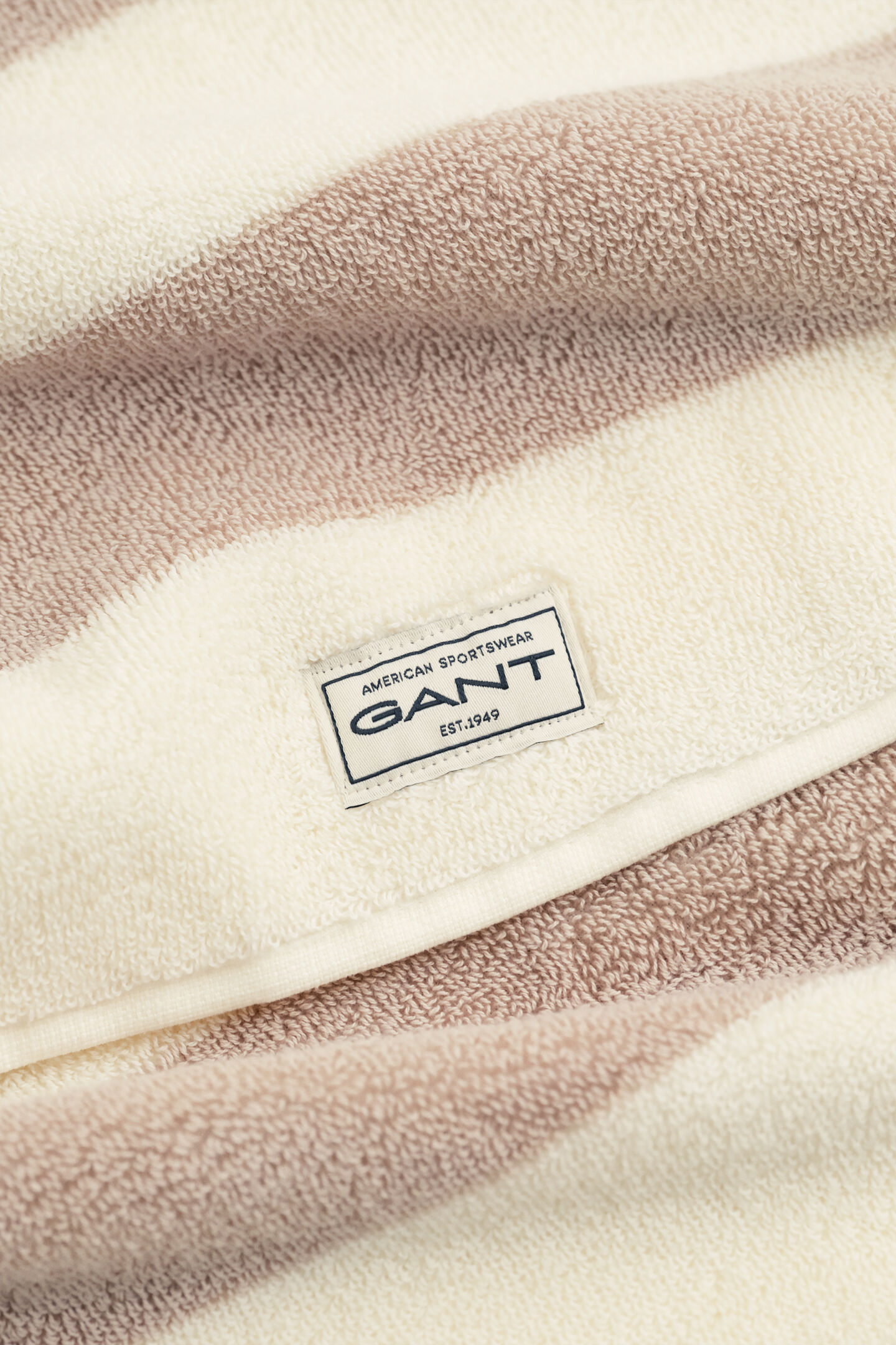 Randig handduk 50 x 70 cm