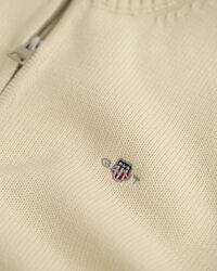 Teens casual bomullstr&ouml;ja med half-zip