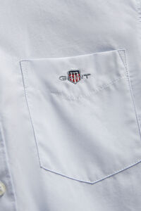 Teen Boys poplinskjorta med sk&ouml;ldemblem