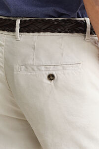 Chinos i linneblandning