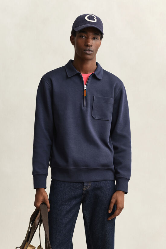 Ponte Di Roma sweatshirt med half-zip