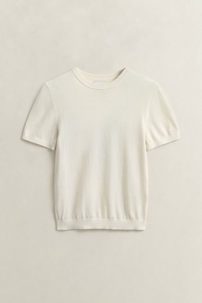 L&auml;tt kort&auml;rmad rundhalsad tr&ouml;ja