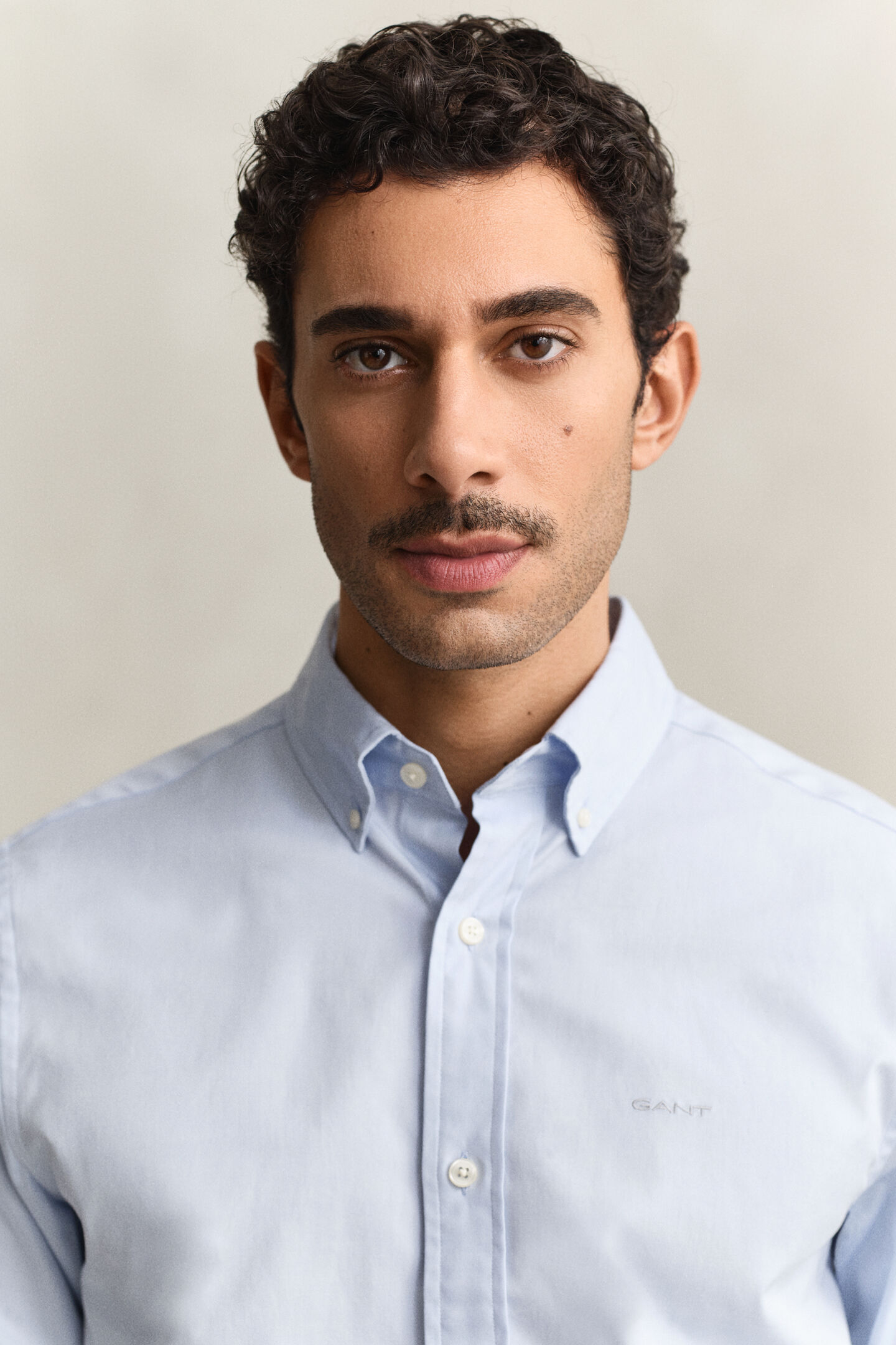 Pinpointv&auml;vd oxfordskjorta