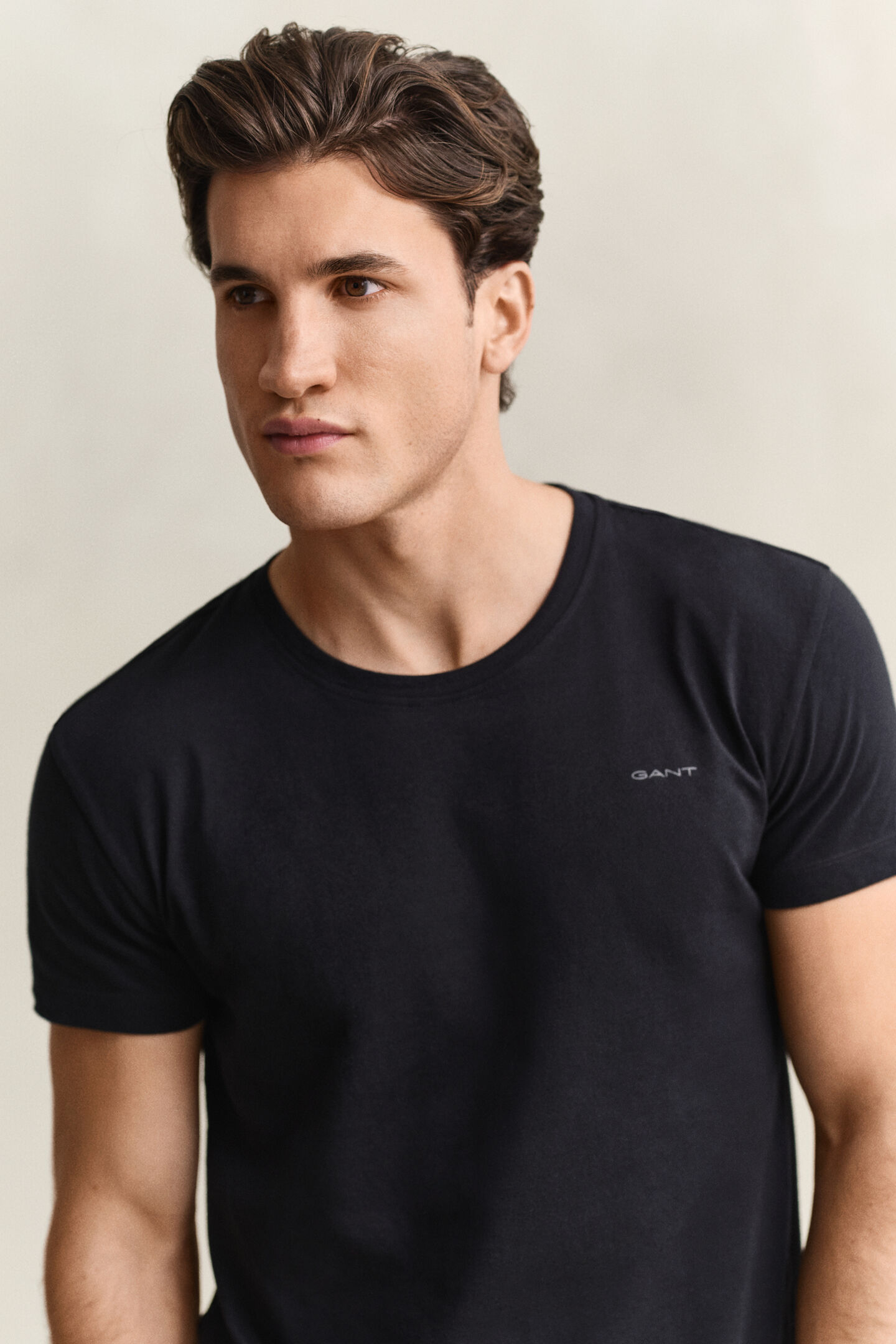 Tv&aring;pack rundhalsade T-shirtar