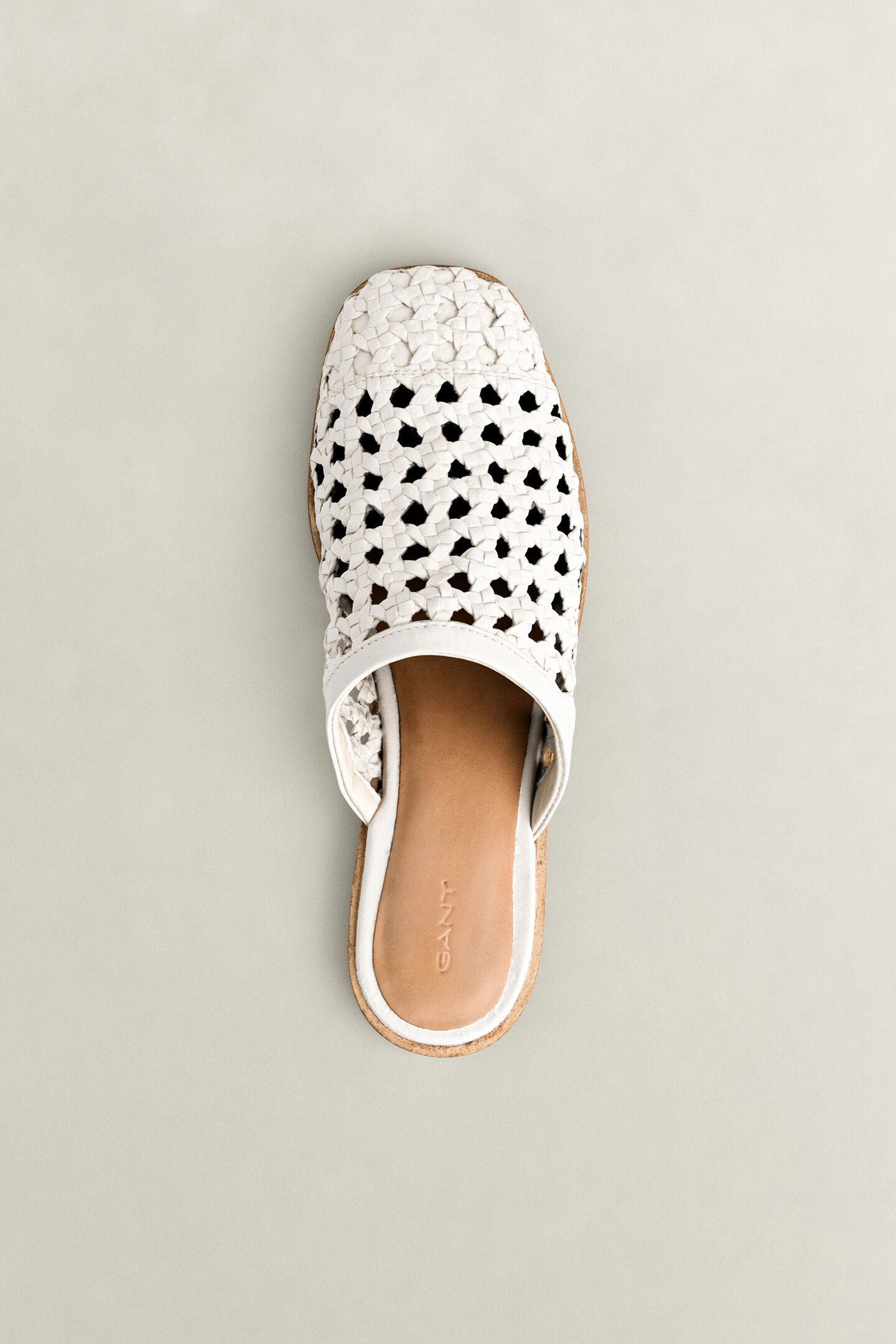 Gimble mules i l&auml;der