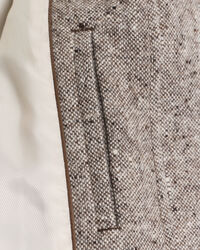 Ulljacka med kontrastkrage