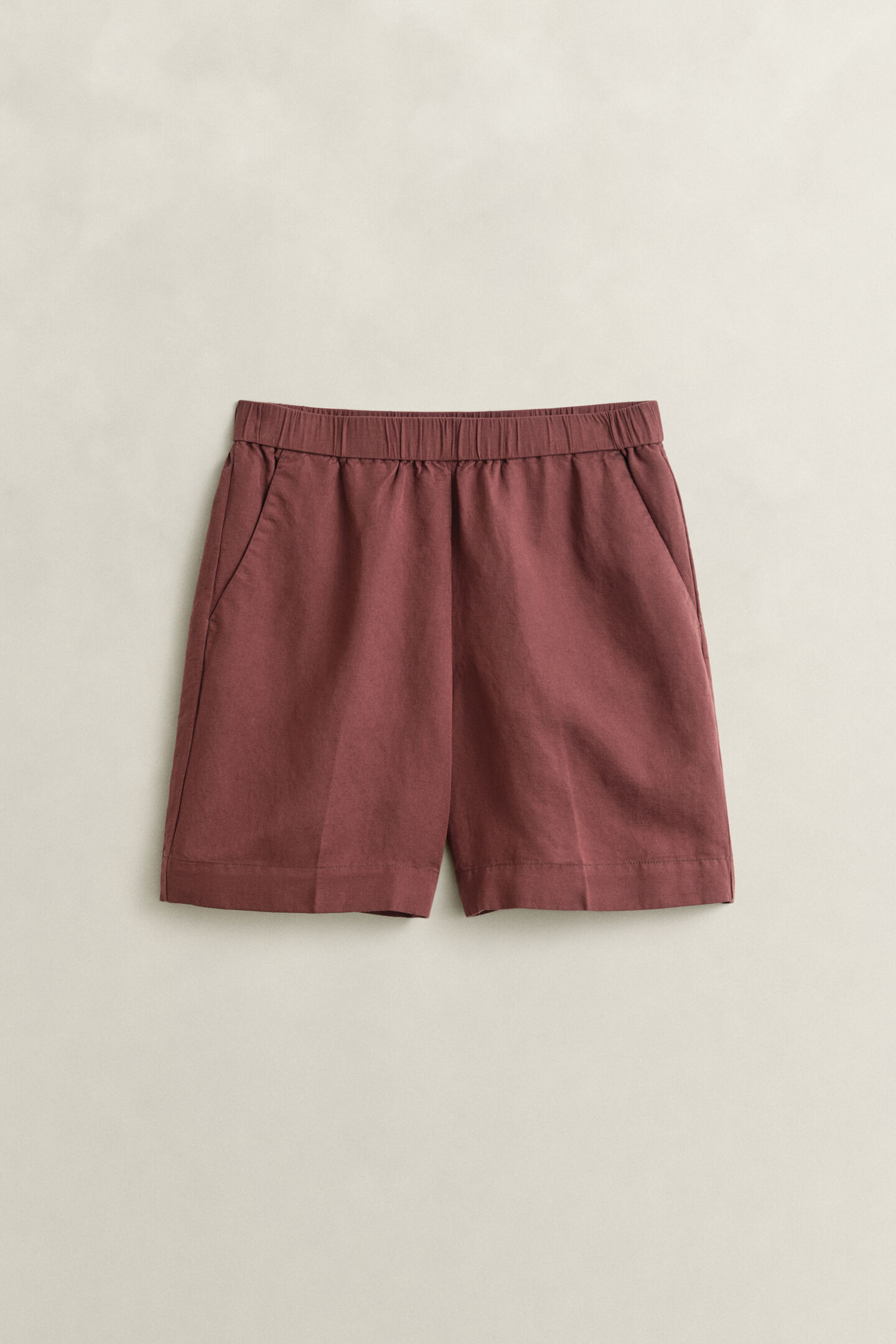 Shorts i linneblandning