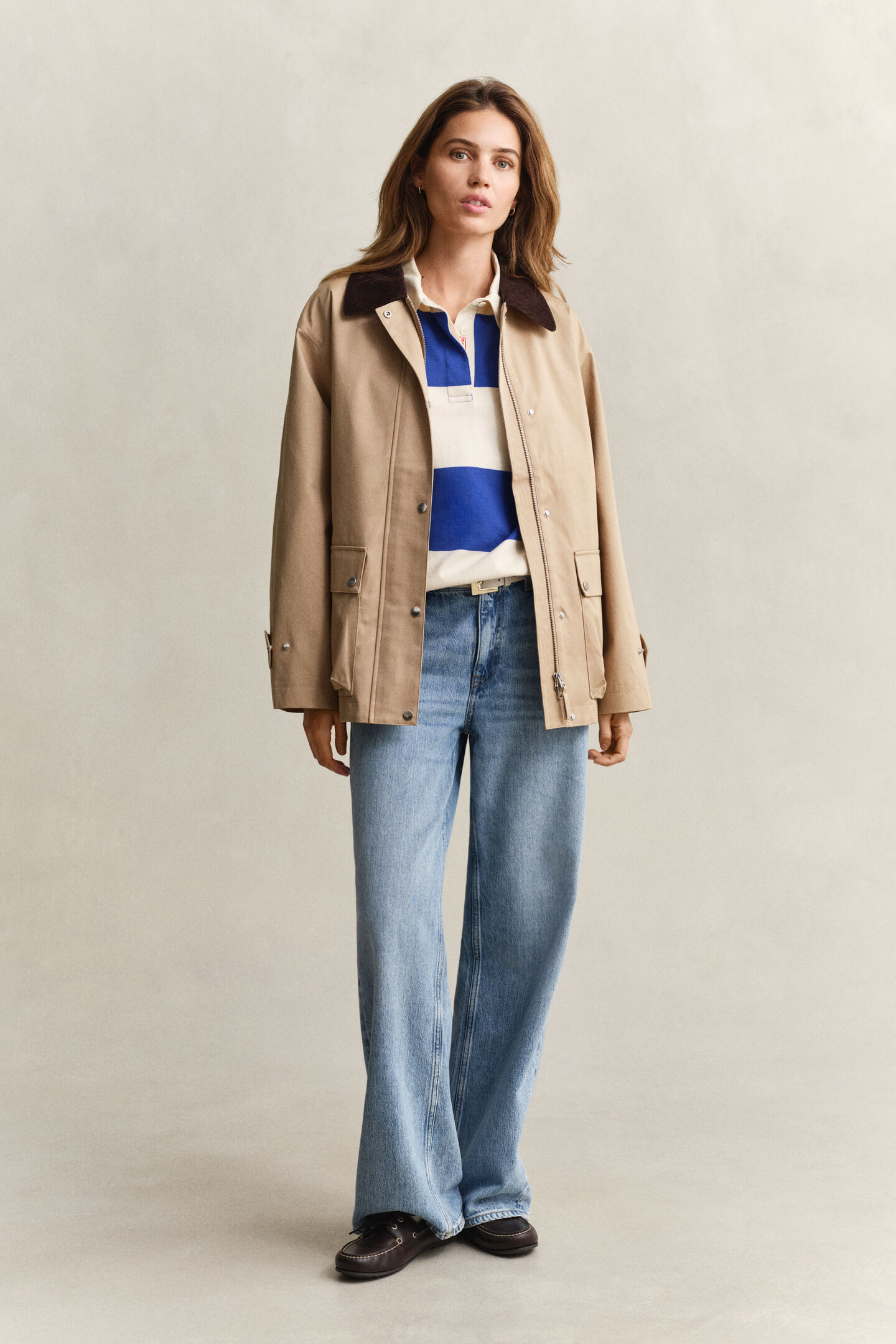 Decker-jacka i bomull