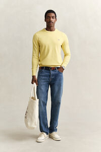 Rundhalsad tr&ouml;ja i bomull