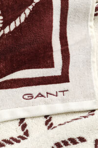 Strandhandduk med monogram