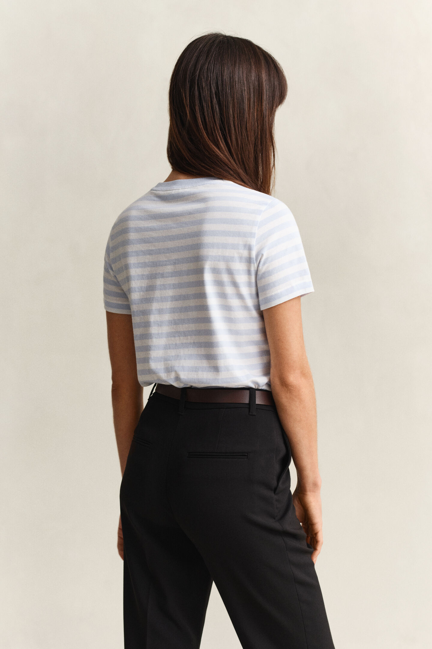 Shield randig T-shirt