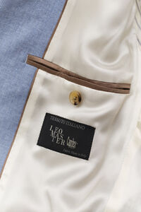 Kavaj i linneblandning