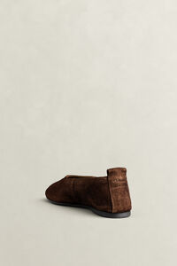 Chadii ballerinaskor i mocka