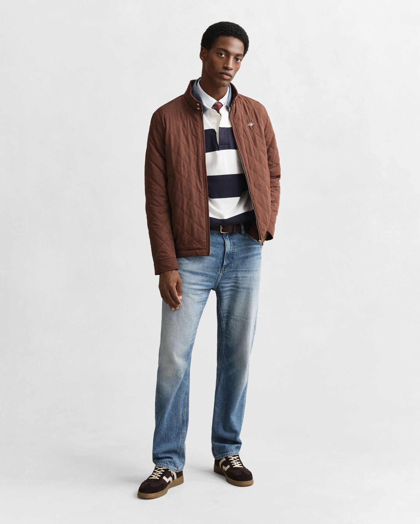 Quiltad Windcheater jacka