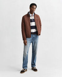 Quiltad Windcheater jacka