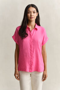 Holk&auml;rmad linneskjorta