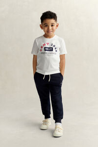 Boys T-shirt med kustmotiv